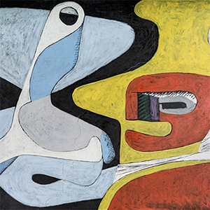 Mural Detail, 1929, Le Corbusier