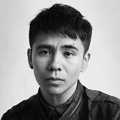 Ocean Vuong Black & White Portrait by Tim Hines